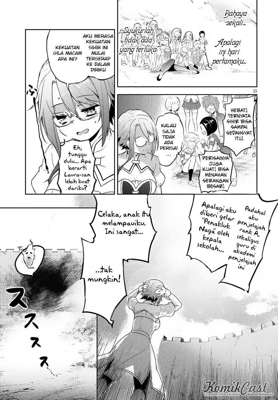 Kenshi wo Mezashite Nyuugaku shita no ni Mahou Tekisei 9999 nan desu kedo!? chapter 2